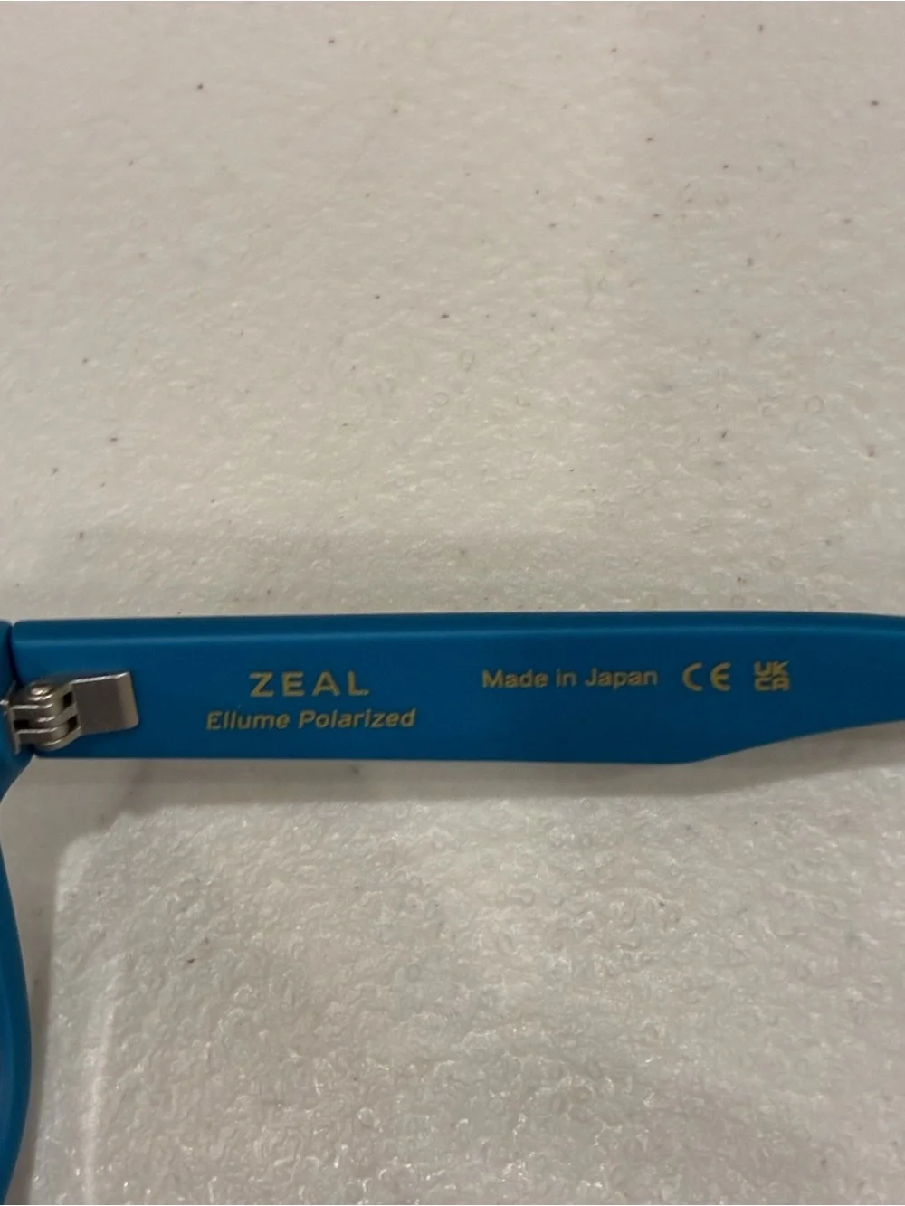 Zeal Optics Cirrus Sunglasses Matte Blue Ellume Polarized Made in Japan